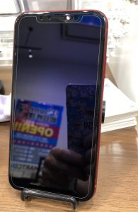 iPhone XR画面交換＆ガラスコーティング＆ブルーライトフィルム