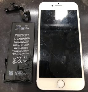 iPhone7の画面・バッテリーの交換