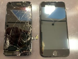 iPhone７の画面修理